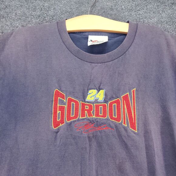 Chase Authentics Men's Jeff Gordon #24 Tank Top Blue XL Sleeveless NASCAR - Picture 2 of 13